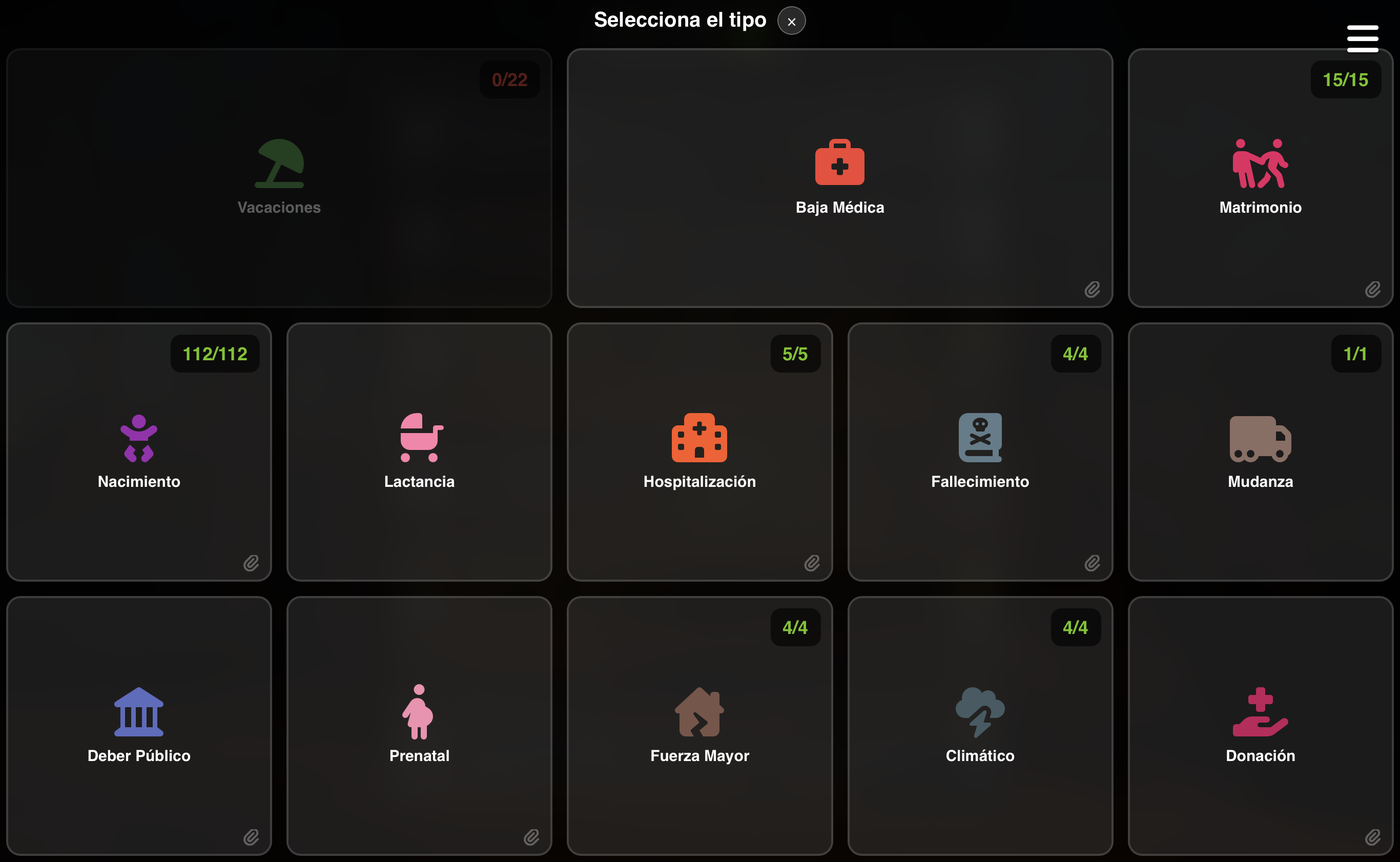 Agregar vacaciones PC